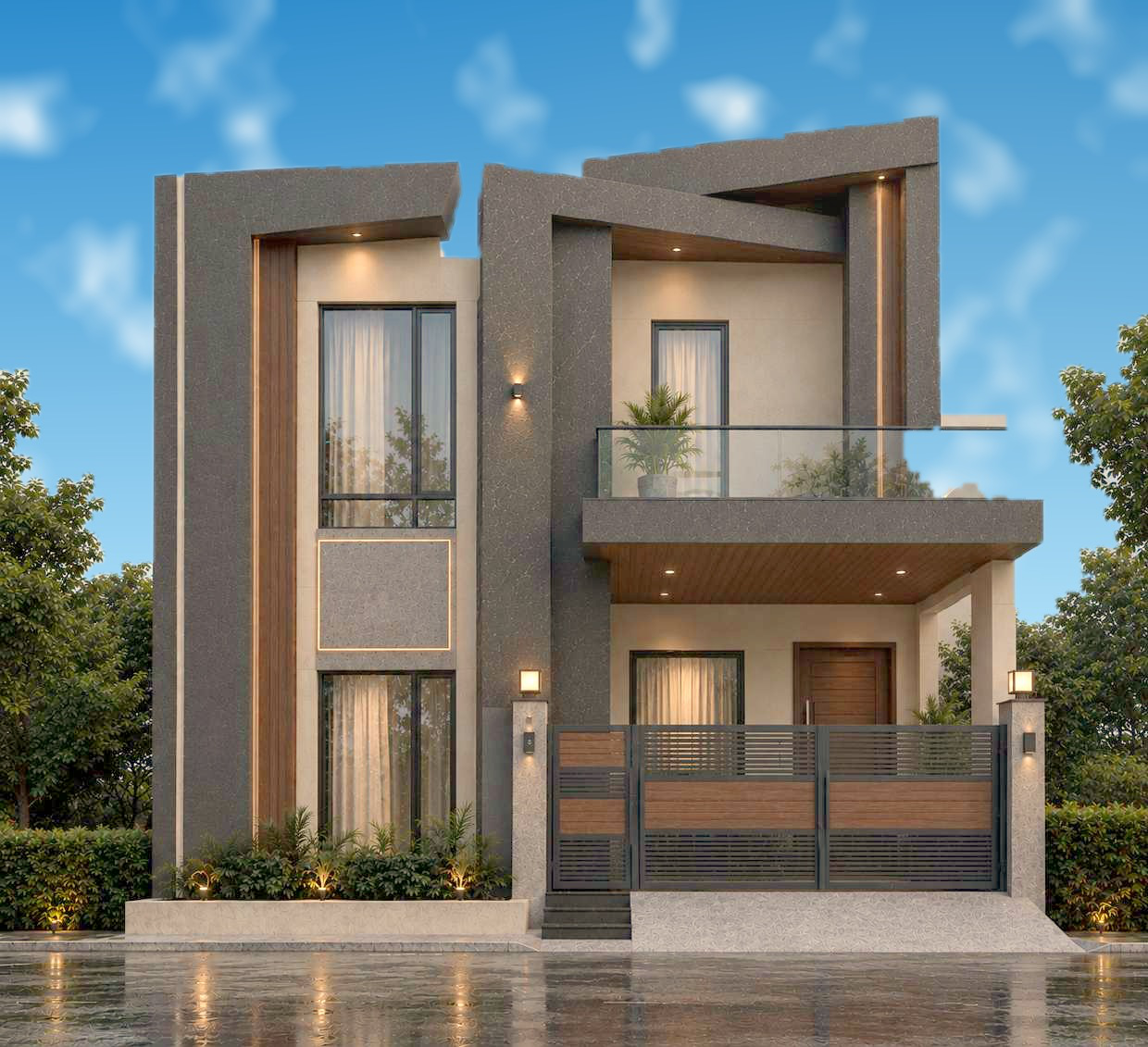Front elevation of Maestro Signature Villa